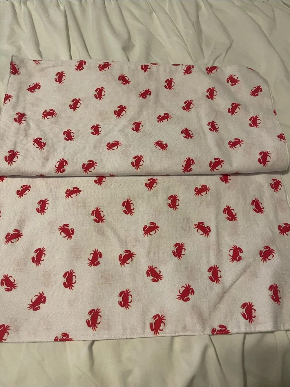Set of 4 crab placemats New with Tags